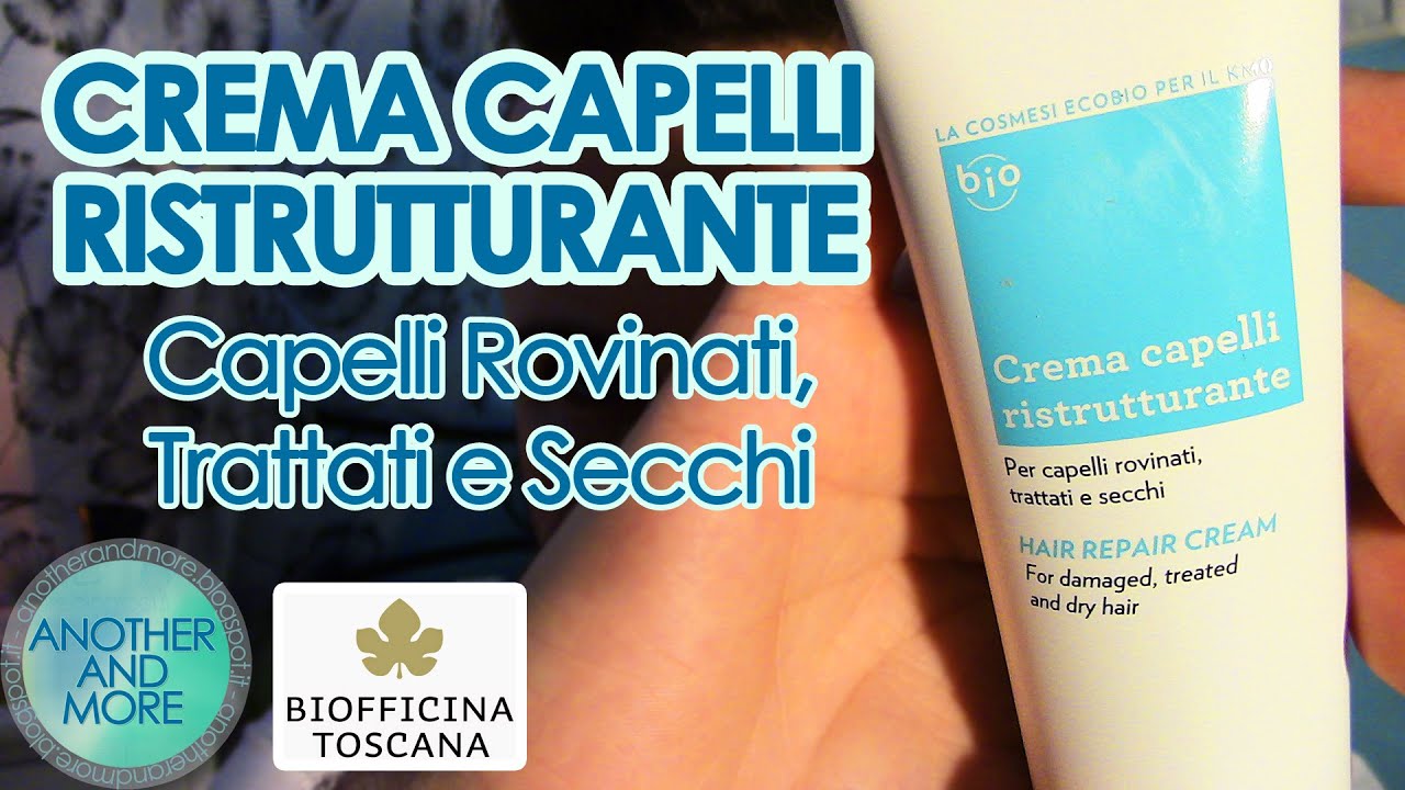 CREMA RISTRUTTURANTE CAPELLI - Biofficina Toscana - Capelli Secchi e Crespi - {Another and More)