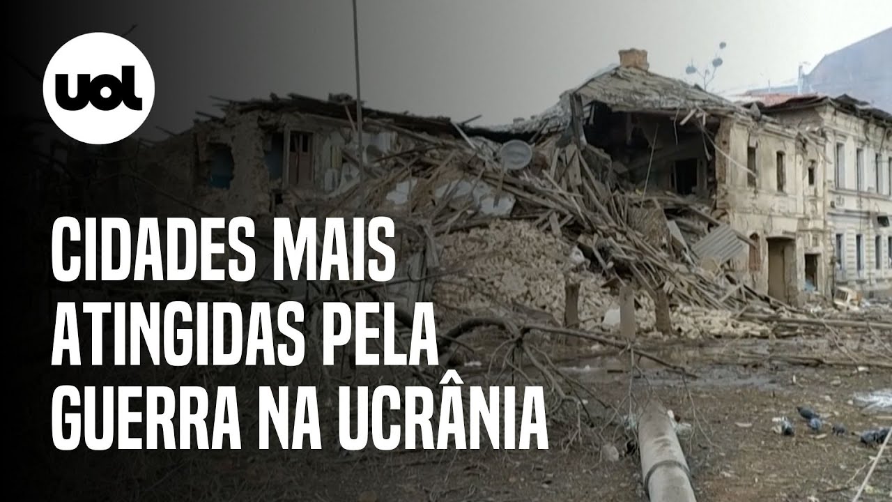 Rússia x Ucrânia: veja como estão as cidades mais destruídas pela guerra