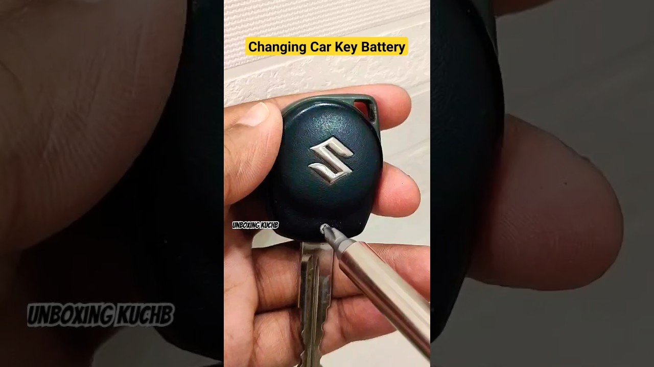 Maruti Suzuki Car Key Battery Replacement 2023 #shorts
