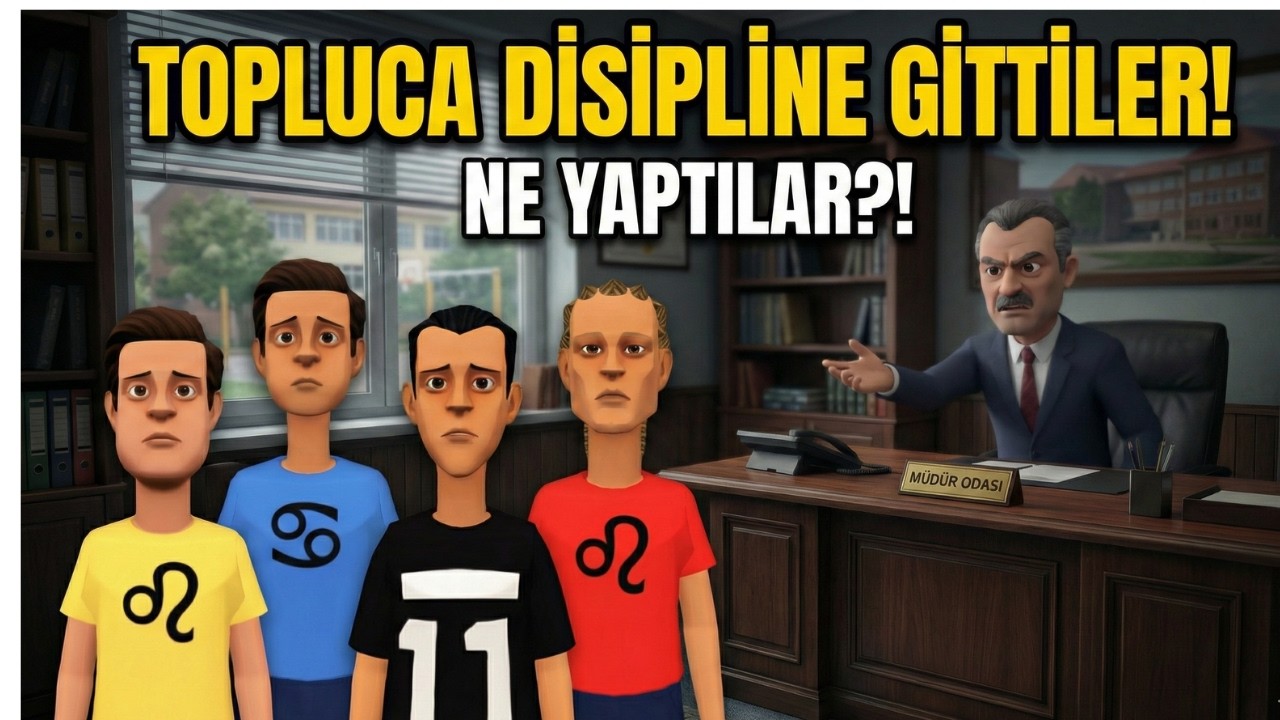 Okulda Topluca Disipline Giden Öğrenciler #komikvideolar #babamerhaba