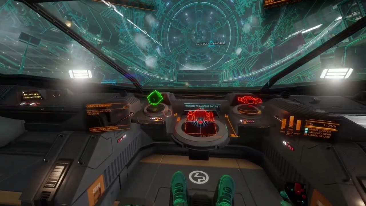 Elite Dangerous: VR Plipper Cargo run