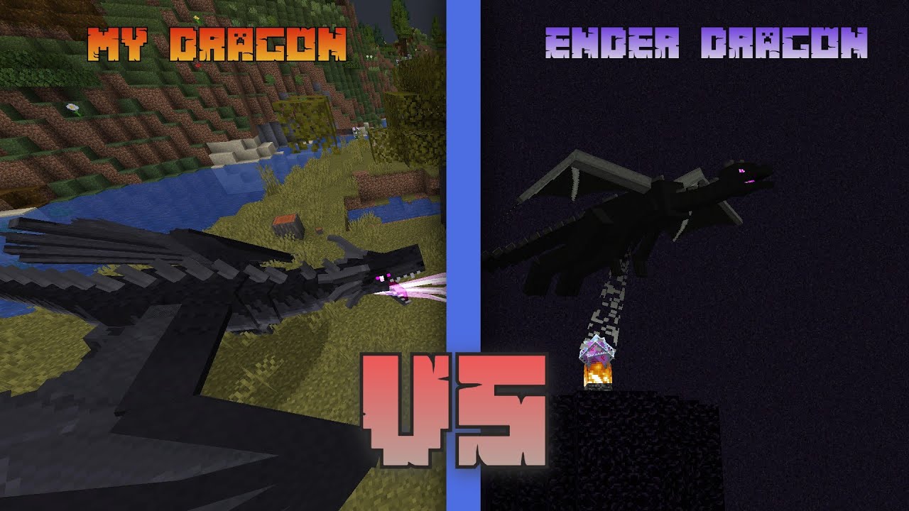 Minecraft But I beat the Ender with my dragon in Ice and Fire (Ep12)