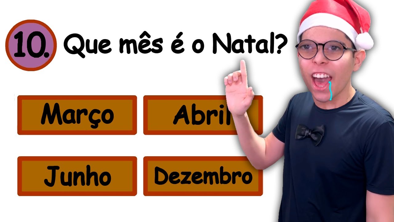 VIREI UM NERD PRA RESOLVER QUIZ DE NATAL...