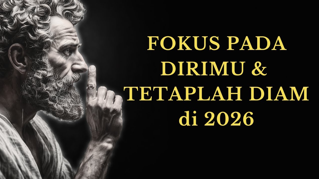 FOKUS PADA DIRIMU dan TETAPLAH DIAM di 2026 | Stoikisme