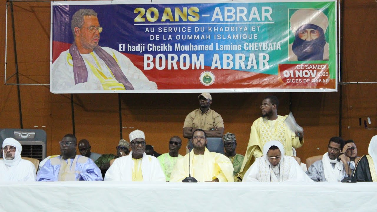 20an au service de la tarikha khadriya chiekh mouhamed lamine