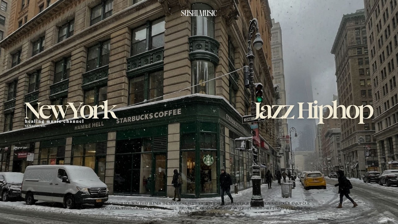 NYC JAZZ HIPHOP | 90s SOUL BOOM BAP | Walk / background / work / relax / study | STAR BUCKS