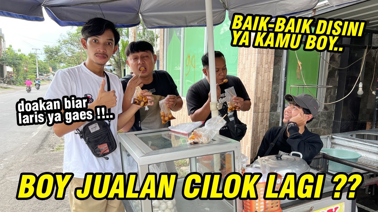 Boy minta ijin jualan cilok lagi !! KALI INI KAMI GAK BISA NGELARANG LAGI