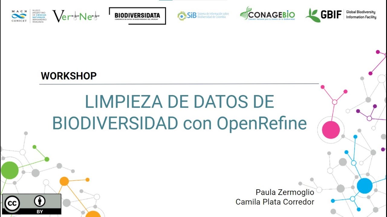 LIMPIEZA DE DATOS DE BIODIVERSIDAD con OpenRefine: Funciones avanzadas