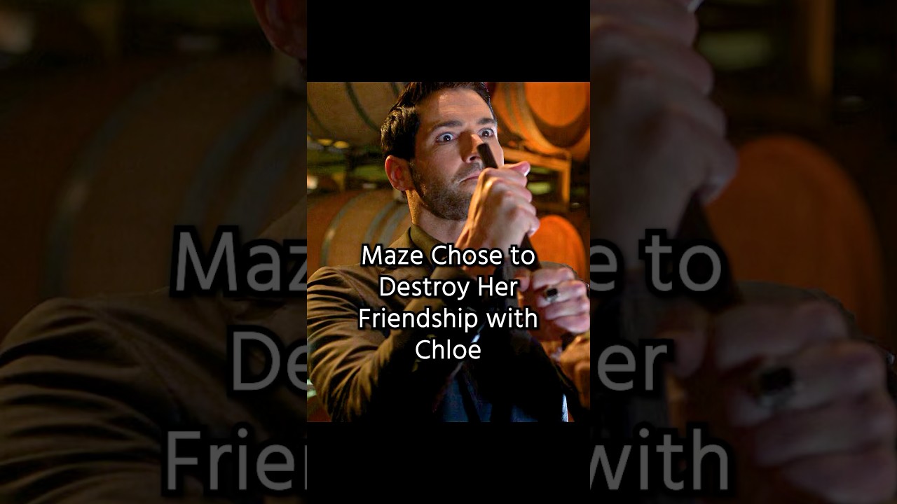 Maze Chose to Destroy Her Friendship with Chloe #shortvideos #shorts #lucifer