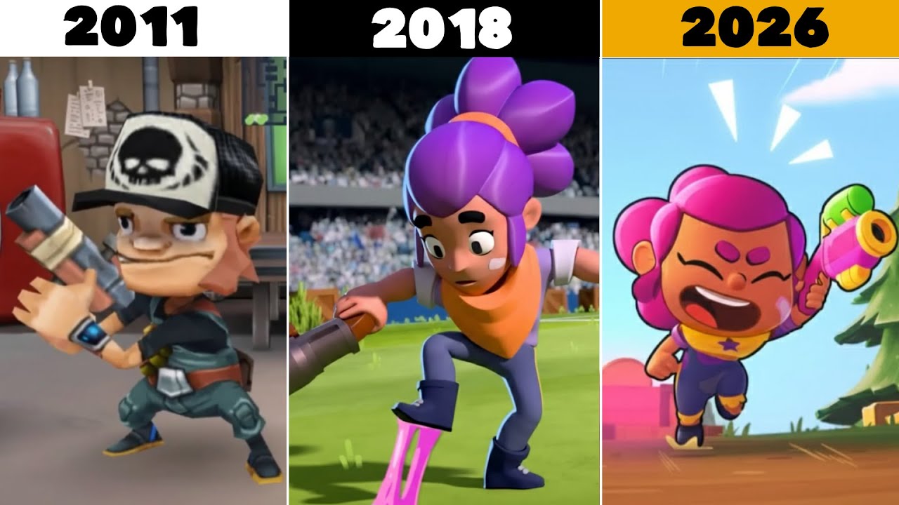 Evolution of ALL Supercell Games 2011-2025