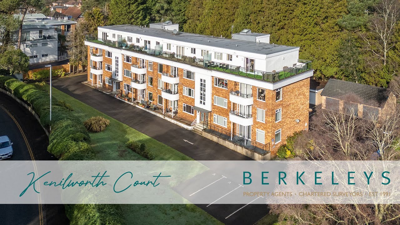 Kenilworth Court, BH13: Modern and bright penthouse apartment in Canford Cliffs village