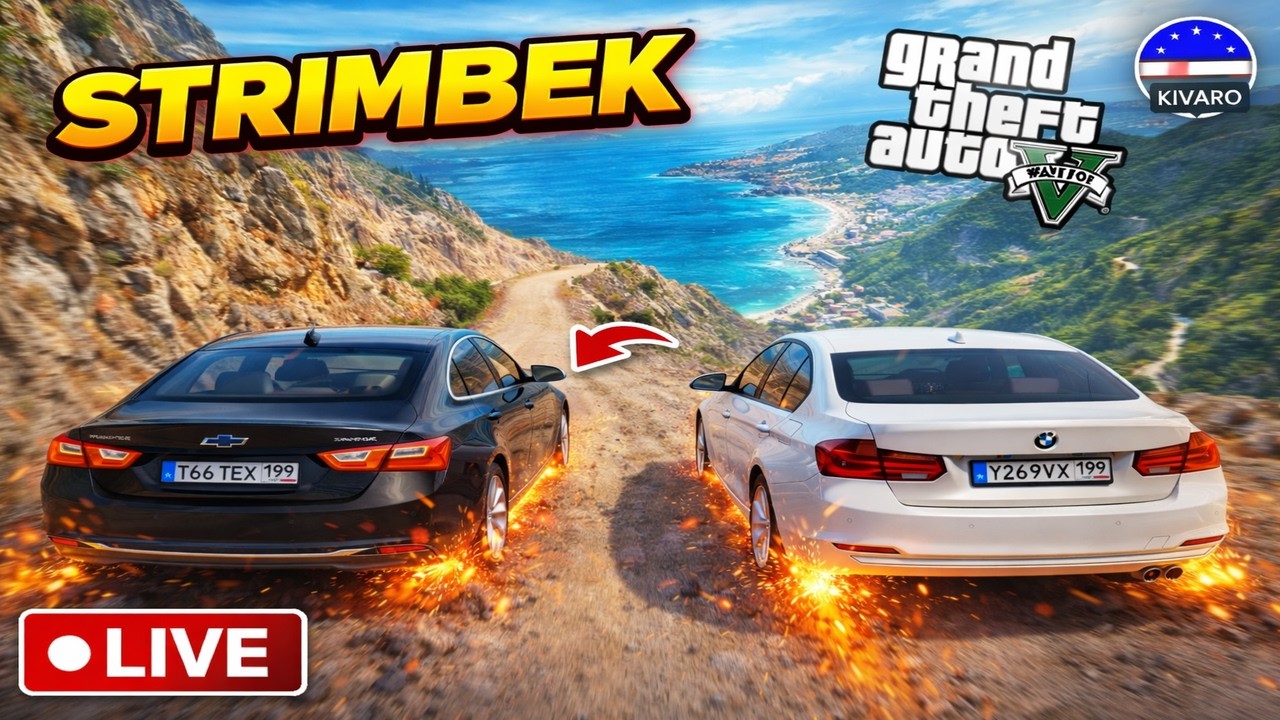 GTA 5 LIVE 🔴 POLITSIYADAN QOCHAMIZ 👮 | CRASH TEST
