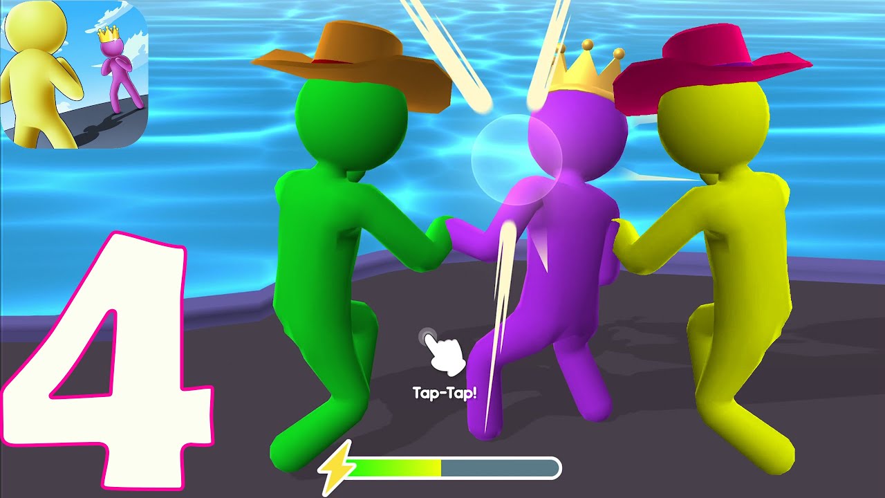 Giant Rush New Update Gameplay (iOS,Android) Walkthough Part 4  Level 123 - 130