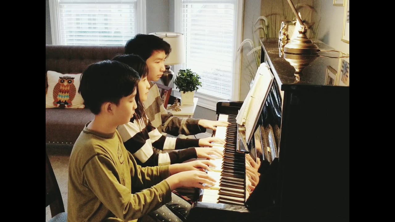 Prelude in G Major (6 hands) by Melody Bober