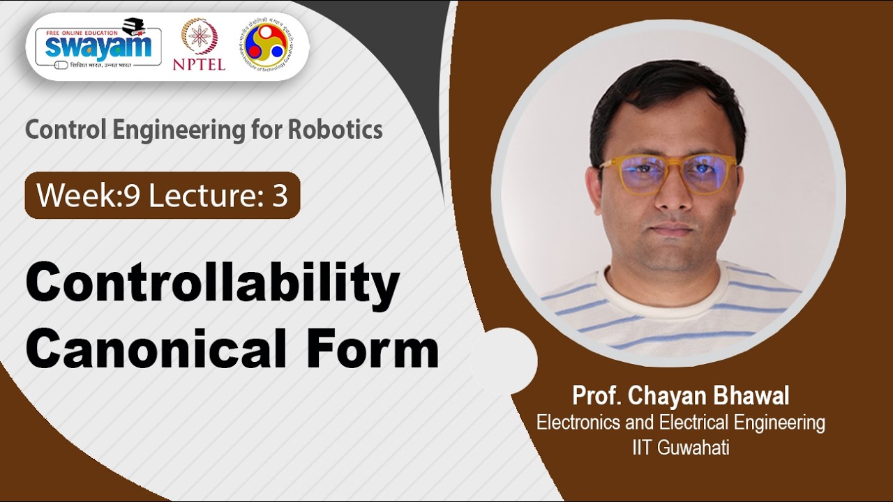 Lec-50: Controllability Canonical Form