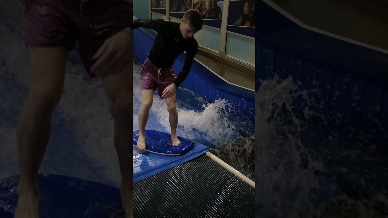 Standing on a Bodyboard! Logan Lindeman