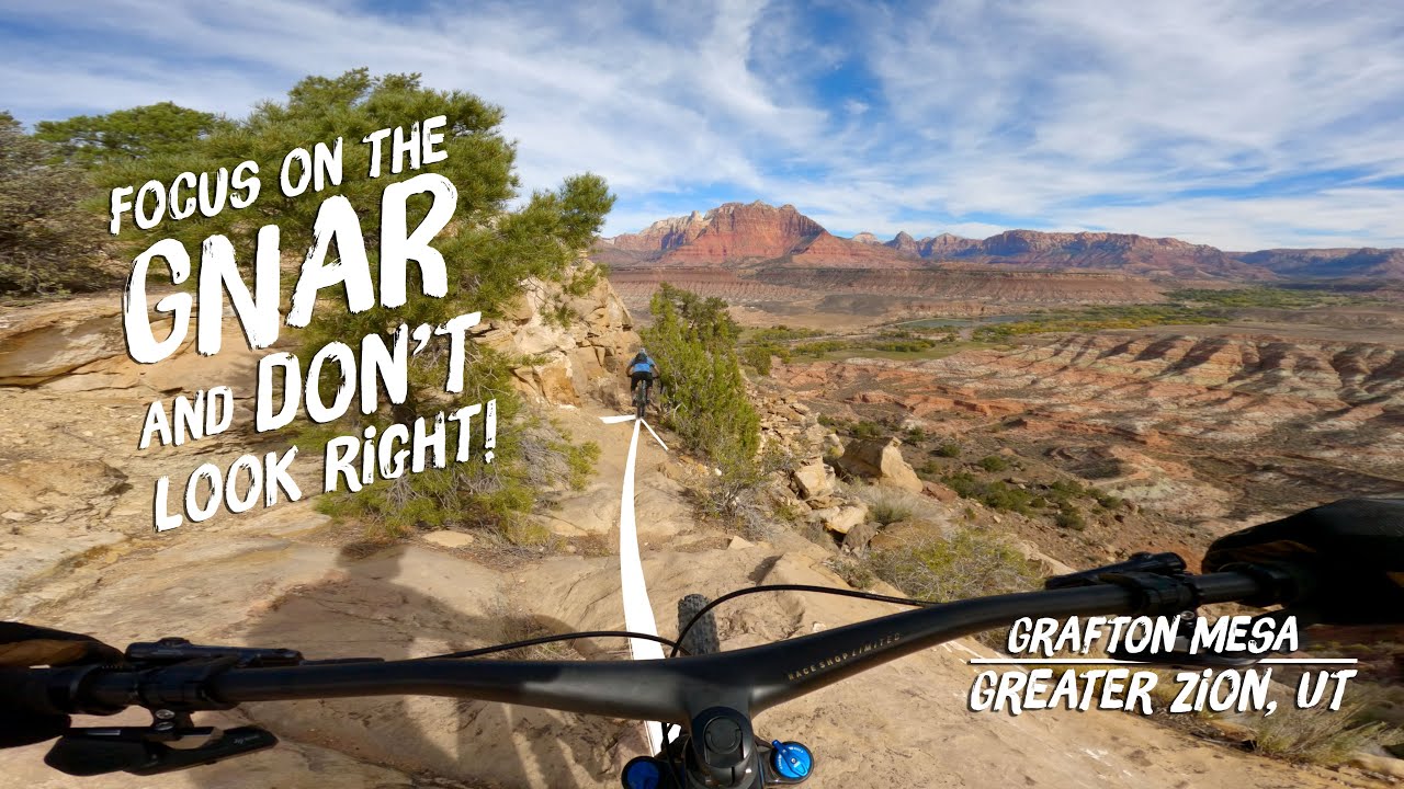 Techy Desert Downhill: Mountain Biking Grafton Mesa in St. George Utah