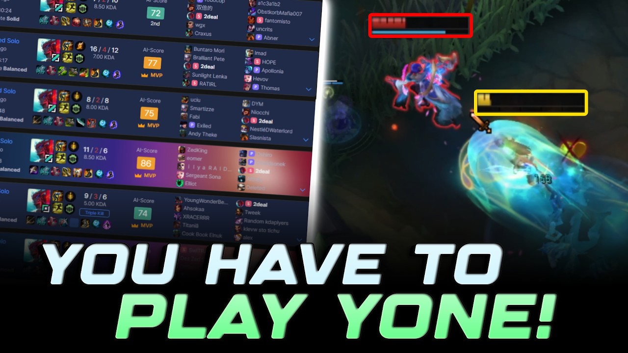 YOU NEED TO PLAY YONE RIGHT NOW!