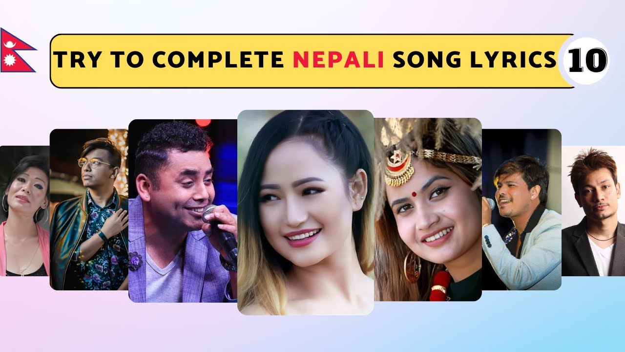 Finish The Lyrics of Most Popular Nepali Songs | Its Quiz Show | Part 10
