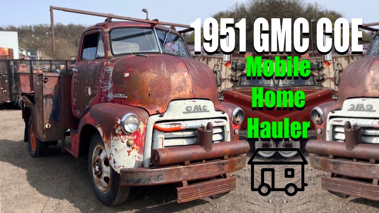 GMC COE 1951 года выпуска — передвижной дом на колёсах! Готовим его к новому владельцу. Двойная т...