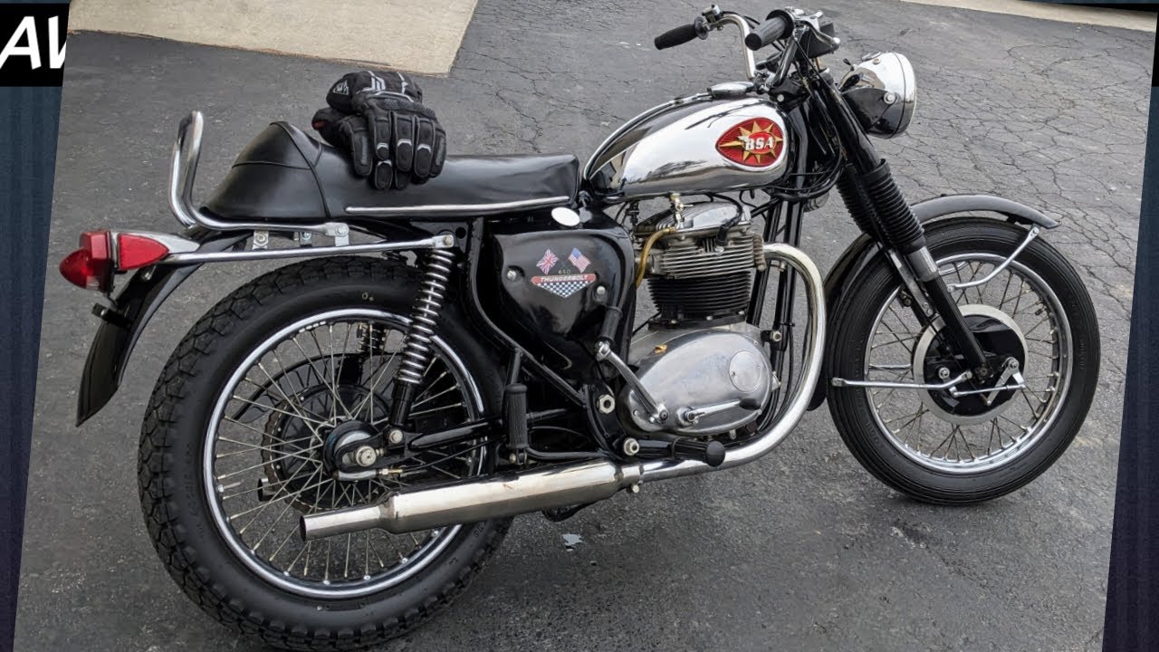 Невероятный BSA Thunderbolt 650 1968 года выпуска — лёгкий, плавный и доставляющий удовольствие —...