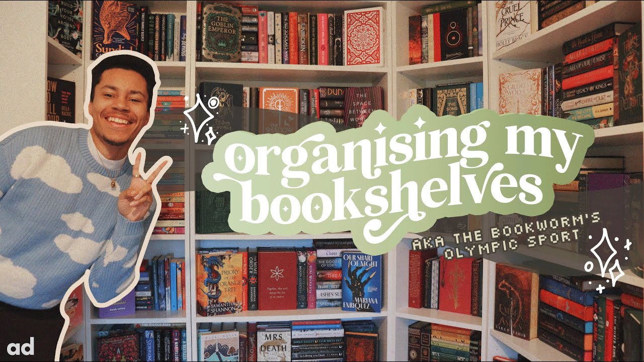 📦📚 building + organising my home library! (bookshelf organisation)