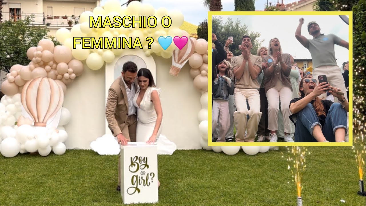 LA NOSTRA REAZIONE AL GENDER REVEAL✨ LACRIME DI GIOIA!