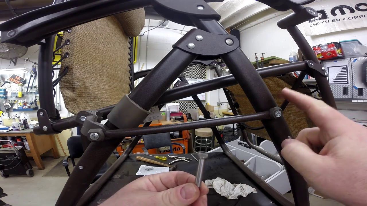 Zero Gravity Chair Repair - Broken Strut Rod