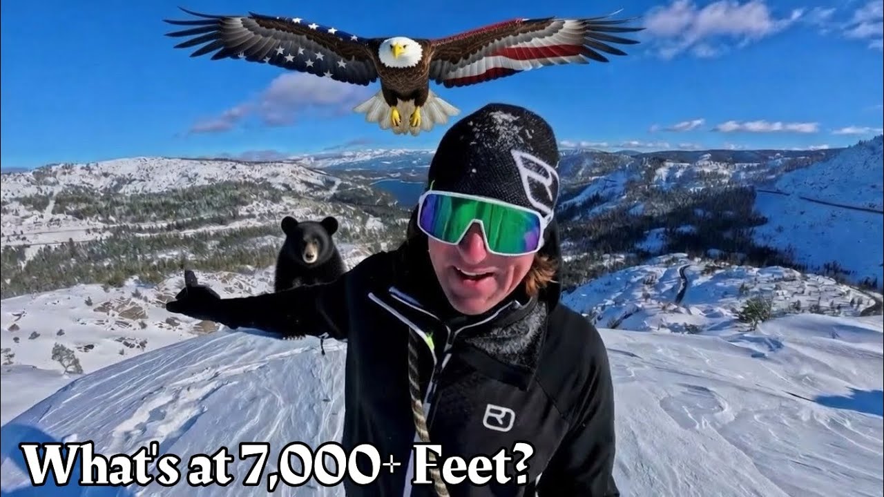 is there Tons of Snow on Donner Summit in Lake Tahoe CA?