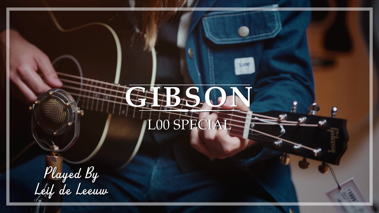 Gibson L00 Special Satin Vintage Sunburst played by Leif de Leeuw | Demo