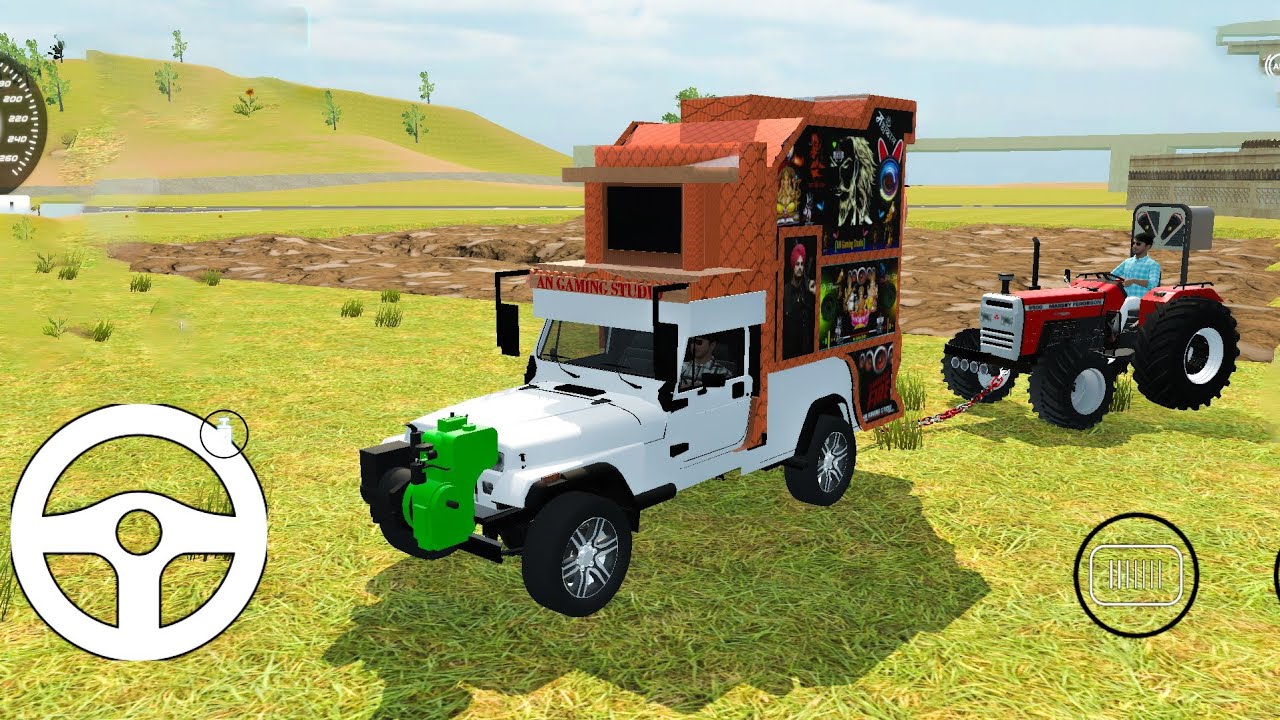 DJ And 🚜Tractor tochan #games #dj 