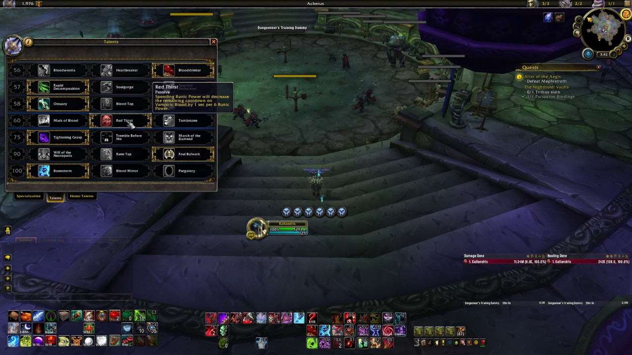 Blood Death Knight PvE Tanking Guide 7.2 (7.2.5 Update Available)