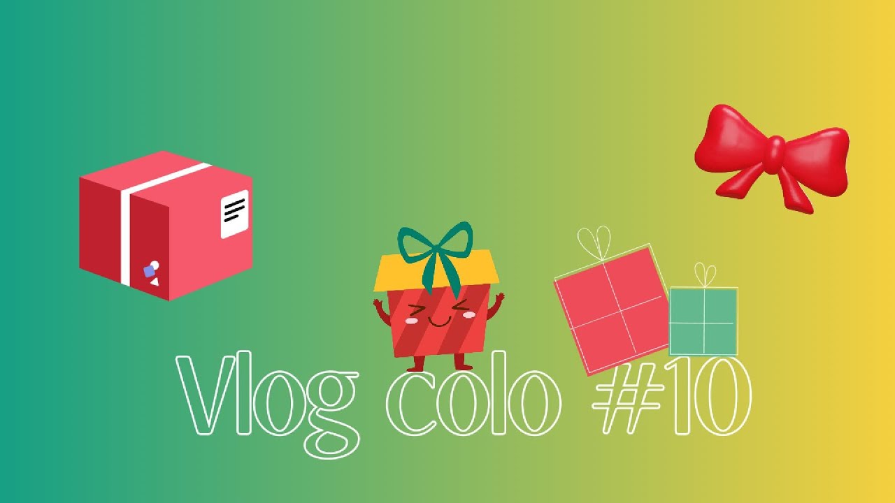 Vlog Colo #10 Mes cadeaux de noël 🎄mes avancées colos et plein de nouvelles choses 😍!!!