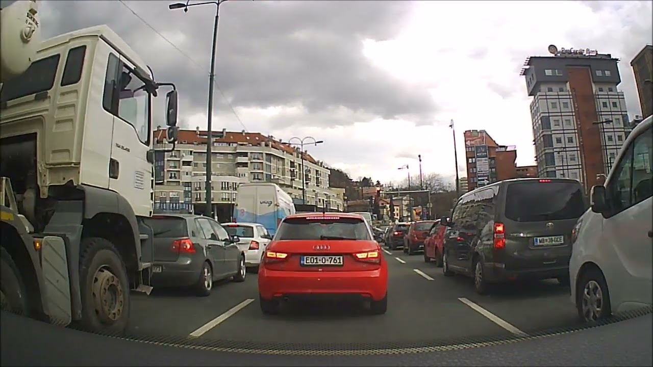 Sarajevo Driving Tour 2023 Dashcam Video Tour Bosnia and Herzegovina