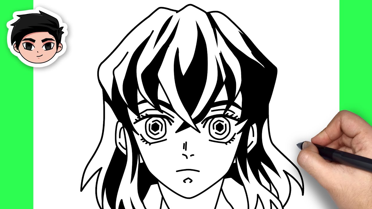 Como Desenhar Inosuke (Demon Slayer)
