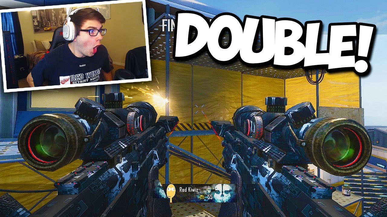 I HIT A DOUBLE DSR WALLBANG TRICKSHOT! (MODDED CLASS!) - BO2 Trickshotting