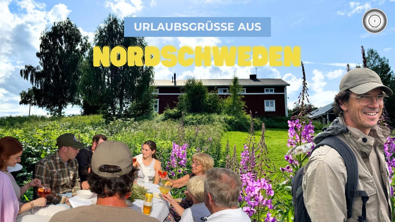 Urlaubsgrüße von Markus aus Nordschweden