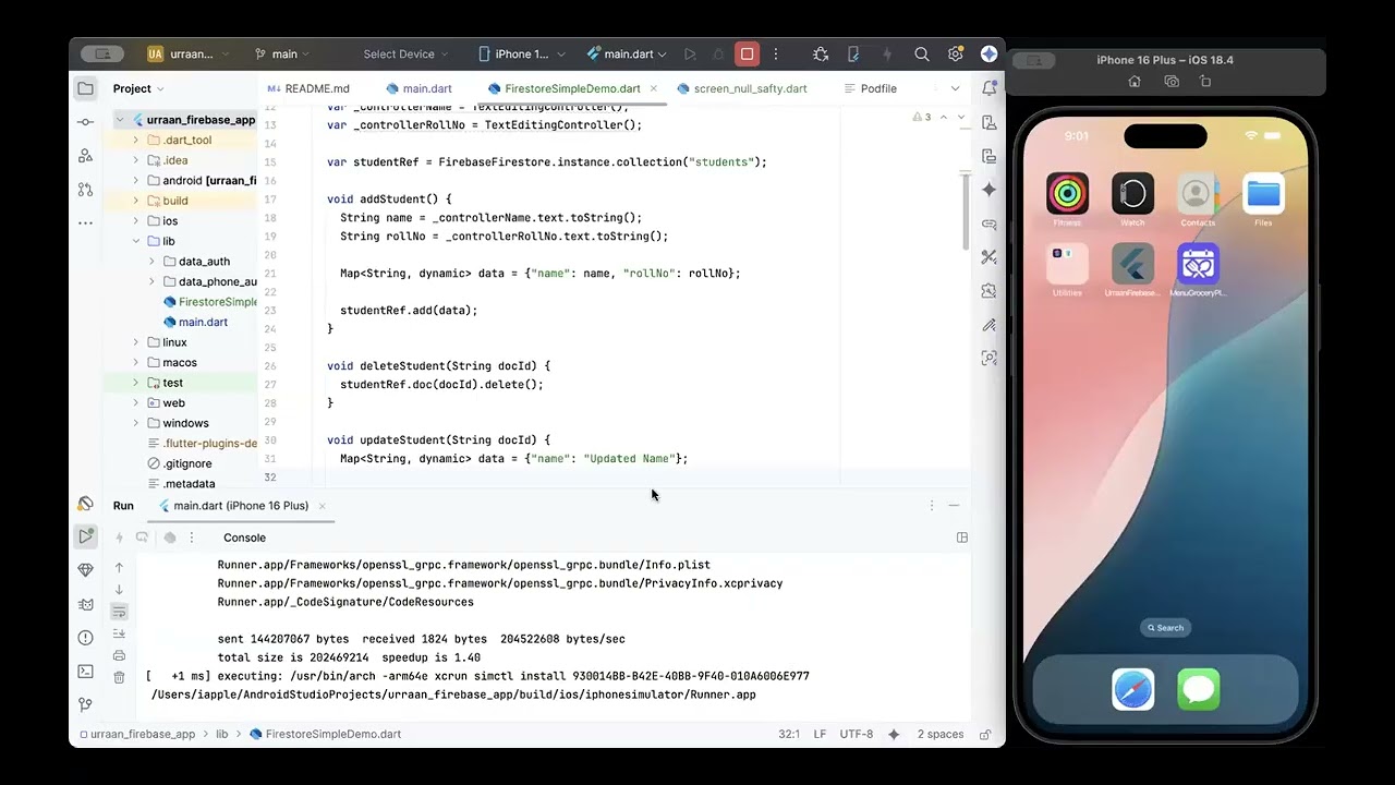 Lecture 10: Firebase Firestore Update, Delete and show Data From Firestore