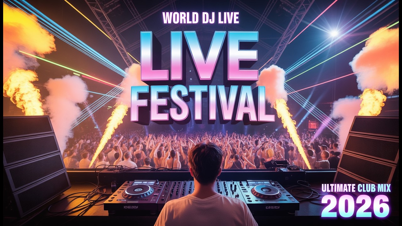 LIVE EDM FESTIVAL 🔴 Ultimate Party Mix | Nonstop Club Beats