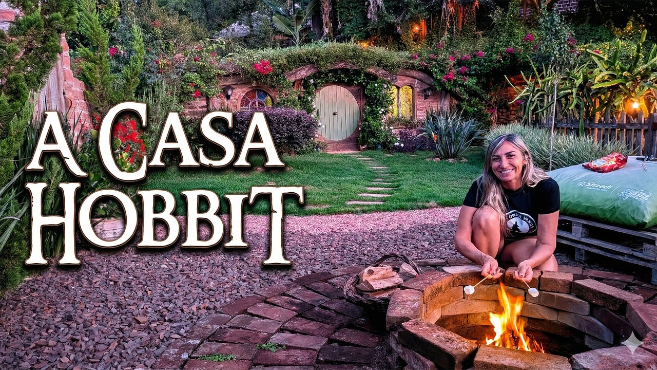 Dormimos em uma Casa Hobbit no Interior do RS | Um Lugar Surpreendente em Nova Bréscia