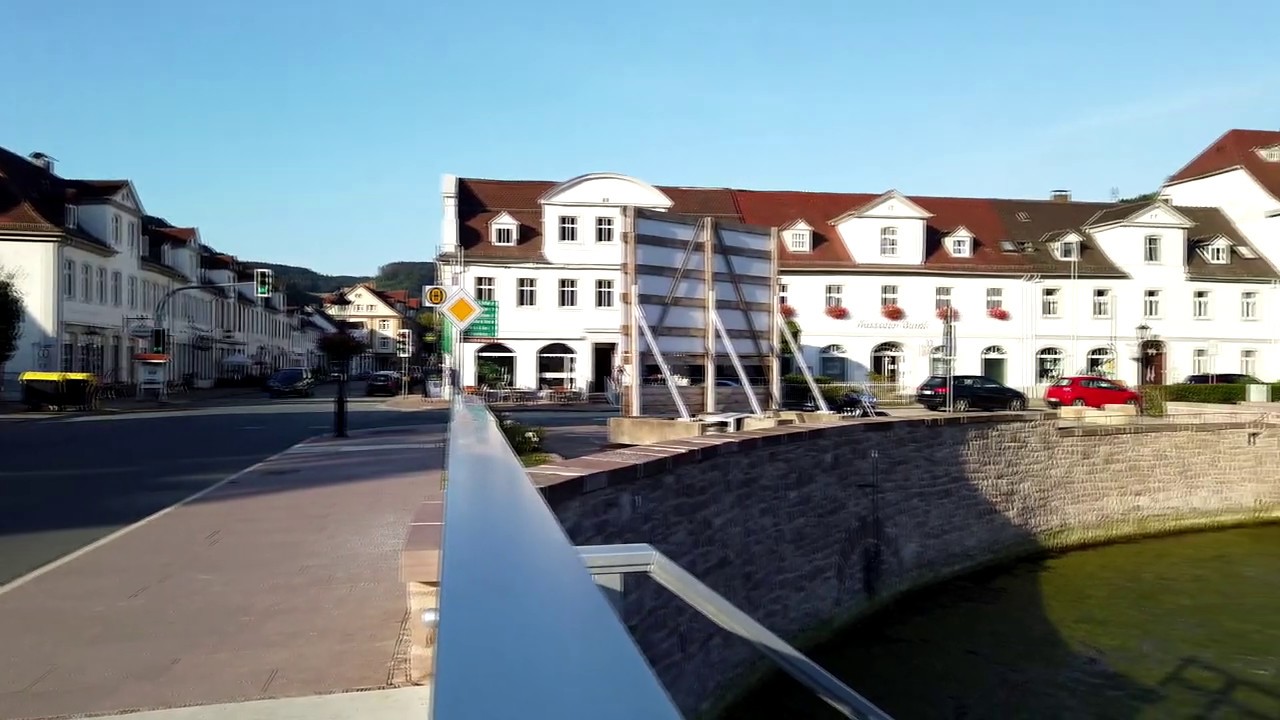 Hafen und Schleuse in Bad Karlshafen