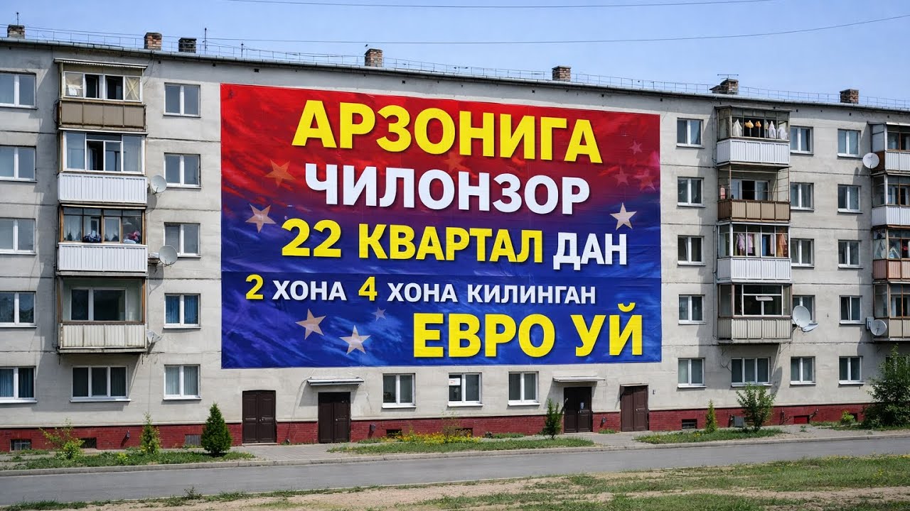ЧИЛОНЗОРДА ЕНГ АРЗОНИ 2 хона ТАЙОР УЙ 