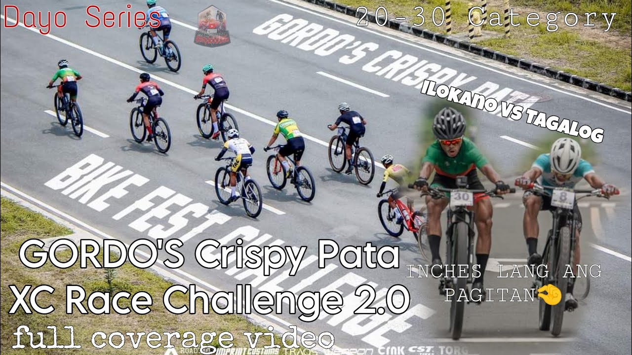 Ilocano Laban Sa Tagalog || Gordo's Crispy Pata XC Race Challenge 2.0