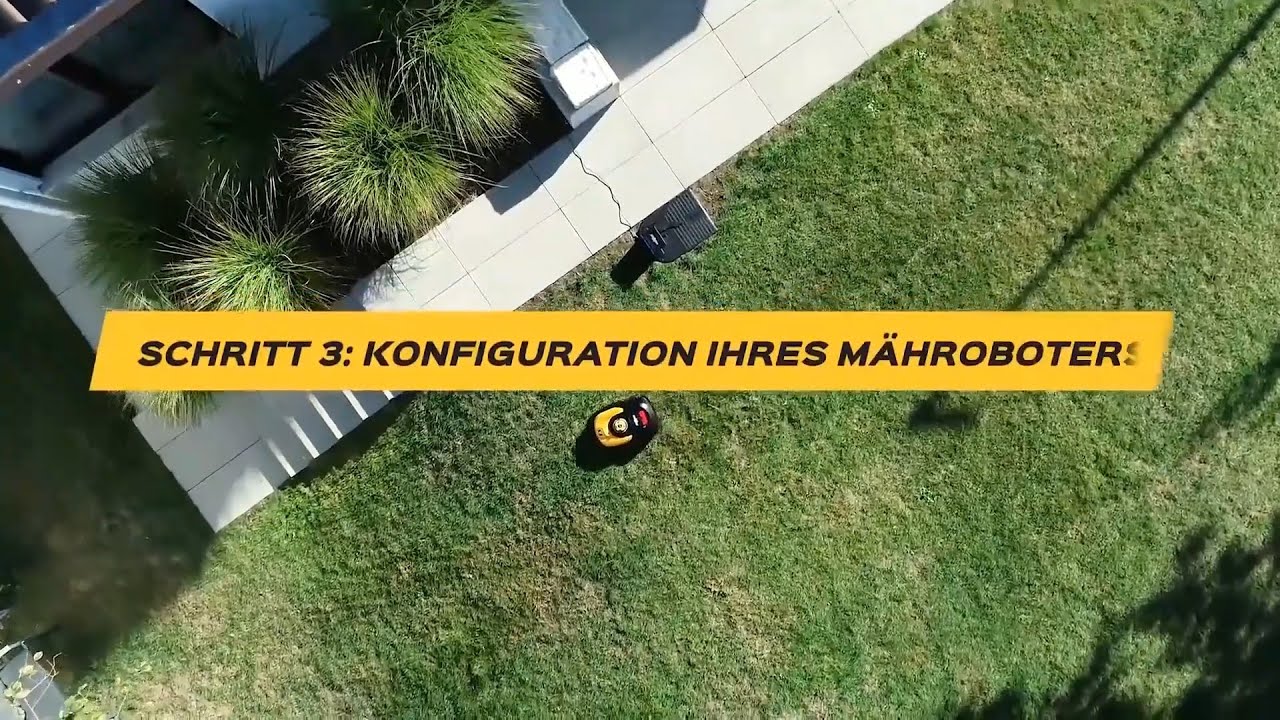 Mowox® Mähroboter Installationsvideo 3  - Konfiguration