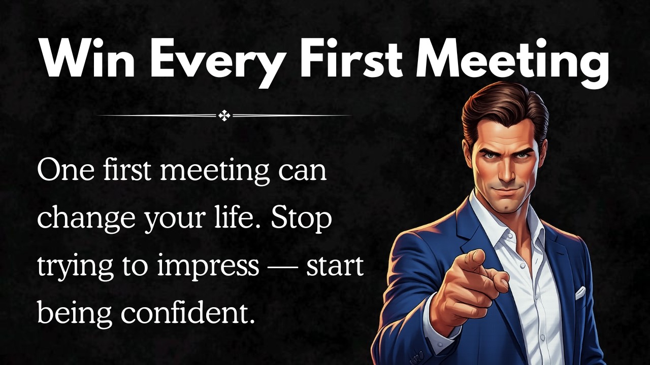 How to Impress Anyone in First Meeting 😎  First Impression Secrets That Actually Work