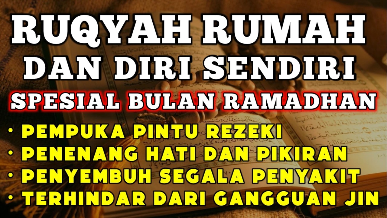 RUQYAH RUMAH PENGUSIR J!N, SET4N & S!H!R DI RUMAH & TUBUH, PENENANG HATI DAN FIKIRAN | BY ALAA AQEL