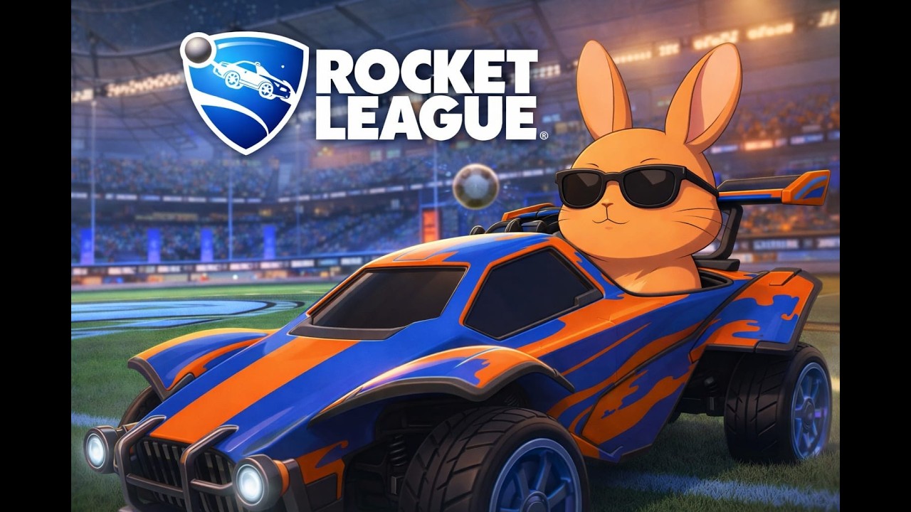 Ich spiele ROCKET LEAGUE!!!!!!!!