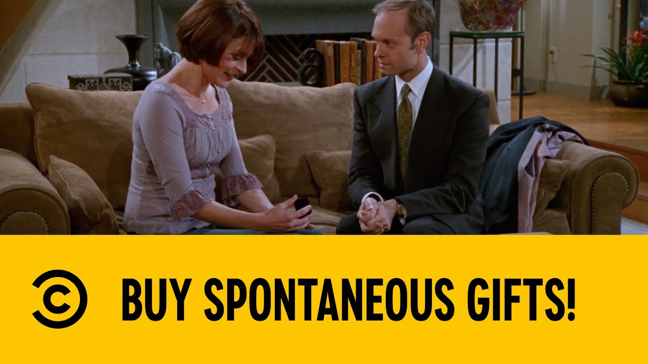 Buy Spontaneous Gifts! | Frasier | Comedy Central Africa