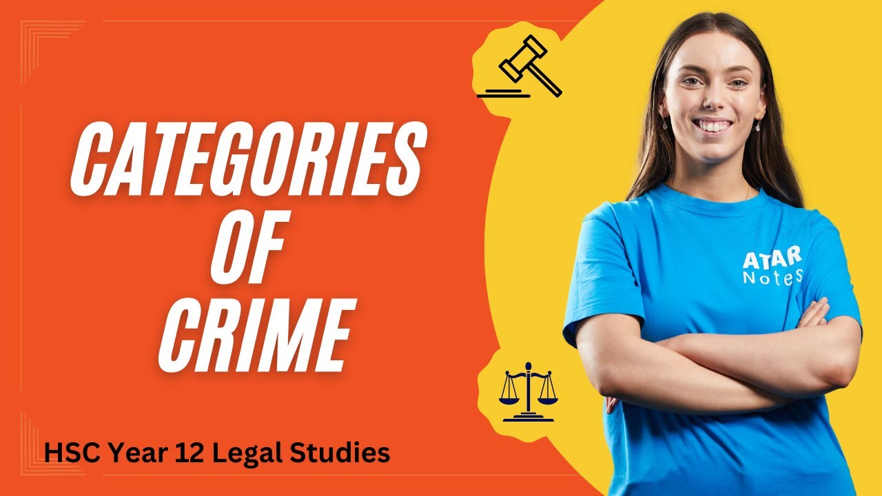 Categories of Crime | HSC Year 12 Legal Studies