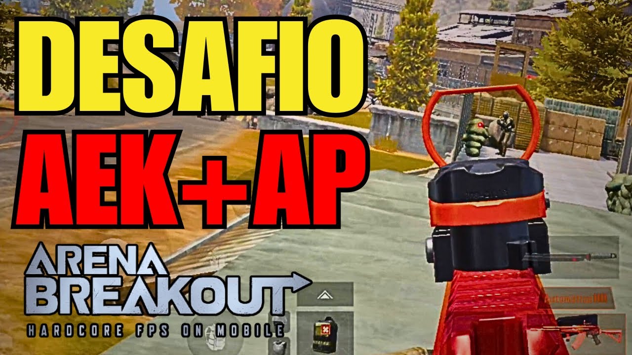 DESAFIO AEK DE RUSHADOR SERÁ QUE SEU BOM? || POCO X7 PRO || ARENA BREAKOUT GLOBAL